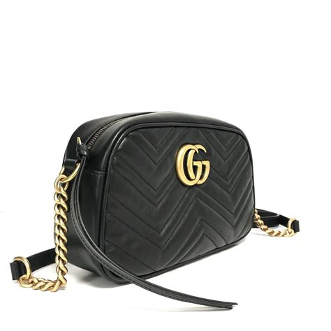 gucci marmont small matelasse used|Gucci gg matelassé small bag.